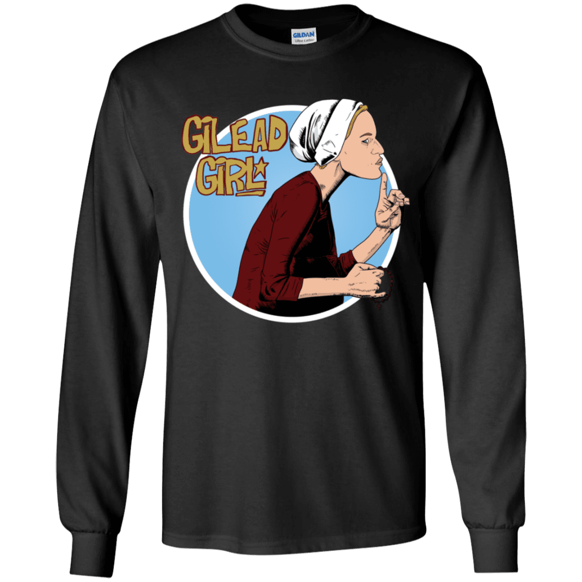 T-Shirts Black / YS Gilead Girl Youth Long Sleeve T-Shirt