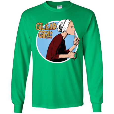 T-Shirts Irish Green / YS Gilead Girl Youth Long Sleeve T-Shirt