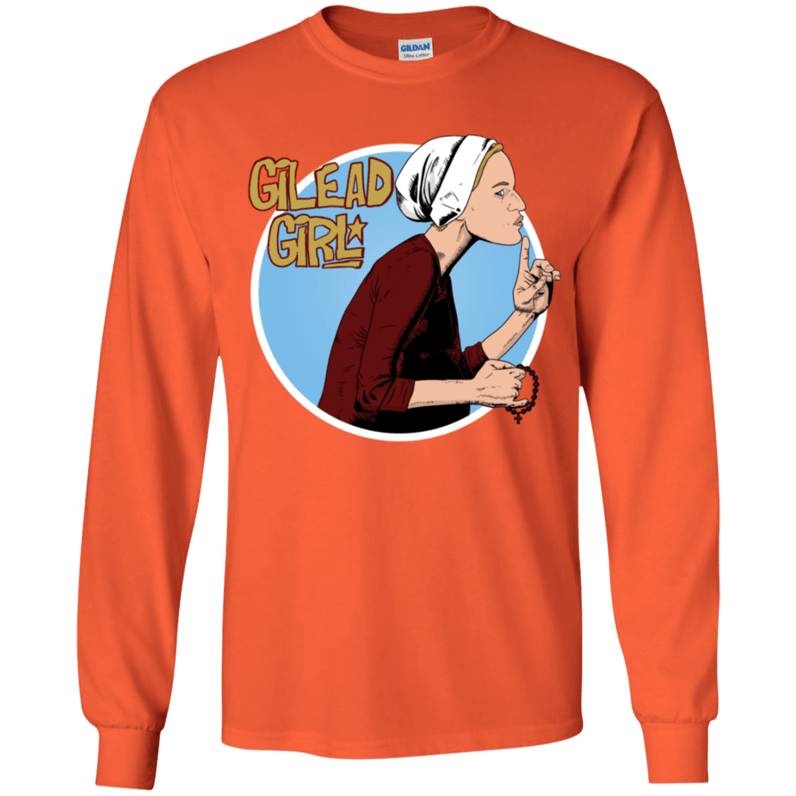 T-Shirts Orange / YS Gilead Girl Youth Long Sleeve T-Shirt