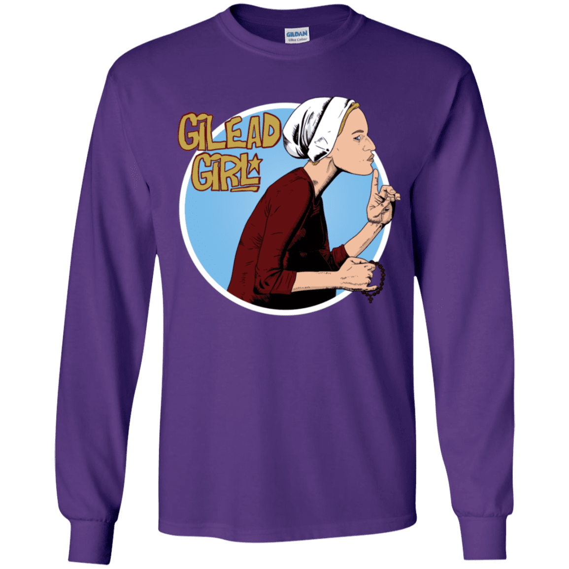 T-Shirts Purple / YS Gilead Girl Youth Long Sleeve T-Shirt