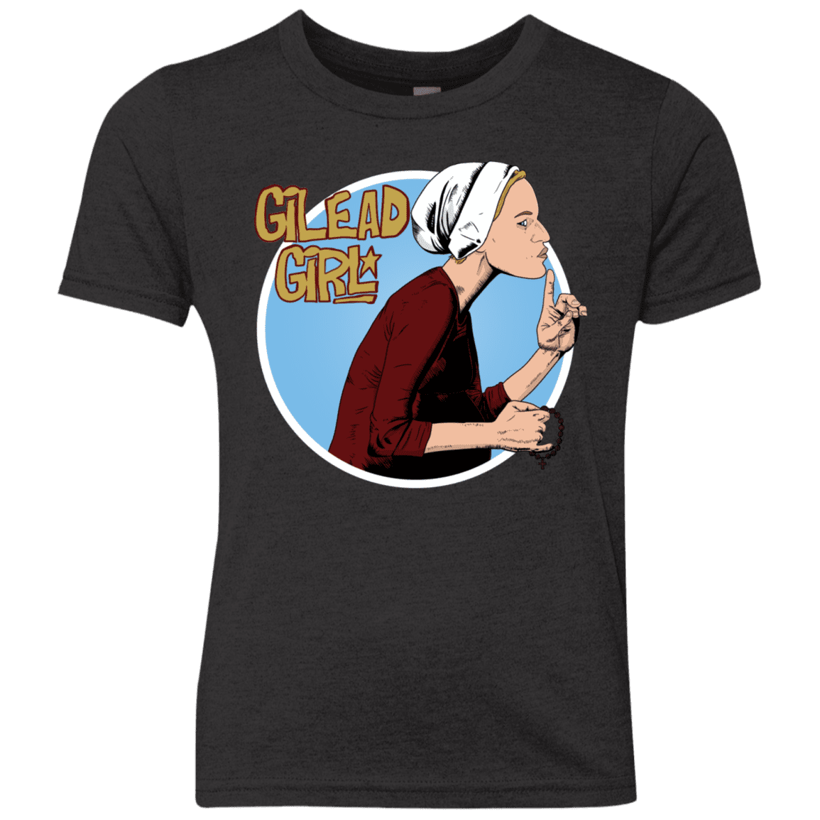 T-Shirts Vintage Black / YXS Gilead Girl Youth Triblend T-Shirt