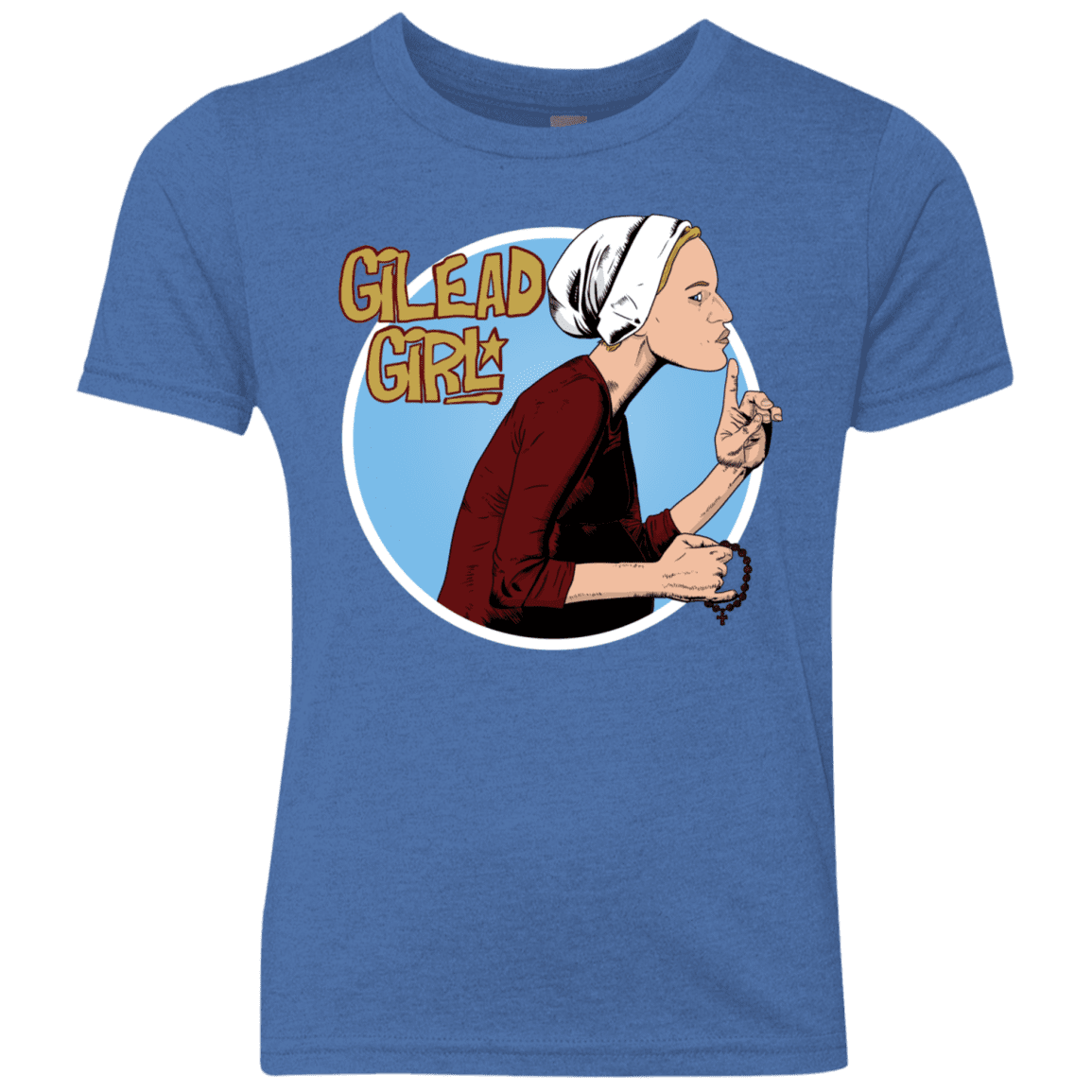 T-Shirts Vintage Royal / YXS Gilead Girl Youth Triblend T-Shirt