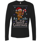 T-Shirts Black / Small Ginger Bread Sweater Men's Premium Long Sleeve