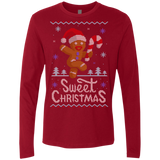 T-Shirts Cardinal / Small Ginger Bread Sweater Men's Premium Long Sleeve