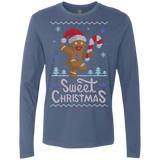 T-Shirts Indigo / Small Ginger Bread Sweater Men's Premium Long Sleeve