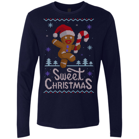 T-Shirts Midnight Navy / Small Ginger Bread Sweater Men's Premium Long Sleeve