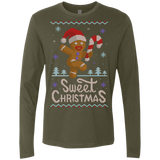 T-Shirts Military Green / Small Ginger Bread Sweater Men's Premium Long Sleeve