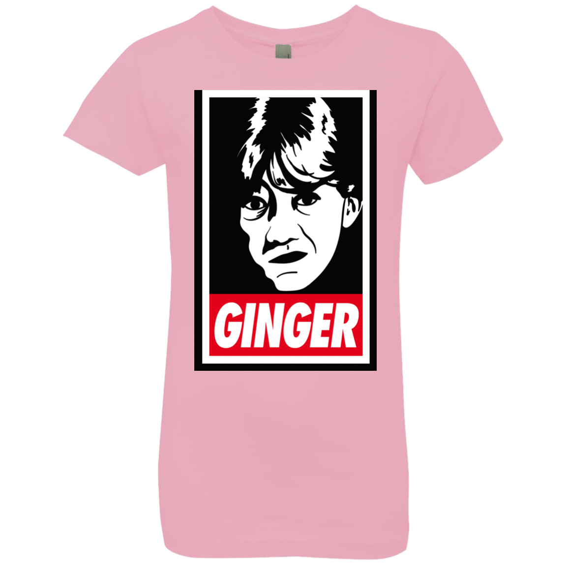 T-Shirts Light Pink / YXS GINGER Girls Premium T-Shirt