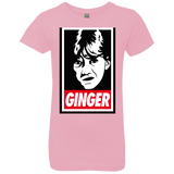 T-Shirts Light Pink / YXS GINGER Girls Premium T-Shirt