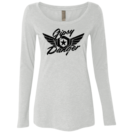 T-Shirts Heather White / Small Gipsy danger Women's Triblend Long Sleeve Shirt