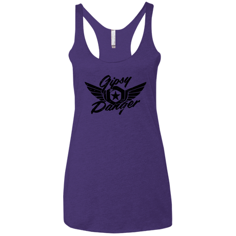 T-Shirts Purple / X-Small Gipsy danger Women's Triblend Racerback Tank