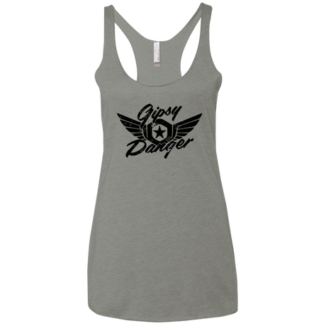 T-Shirts Venetian Grey / X-Small Gipsy danger Women's Triblend Racerback Tank