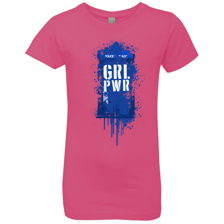 T-Shirts Hot Pink / YXS Girl Power Girls Premium T-Shirt
