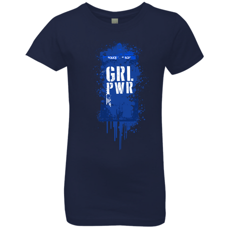 T-Shirts Midnight Navy / YXS Girl Power Girls Premium T-Shirt