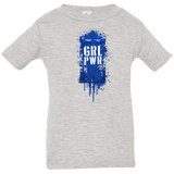 T-Shirts Heather Grey / 6 Months Girl Power Infant Premium T-Shirt