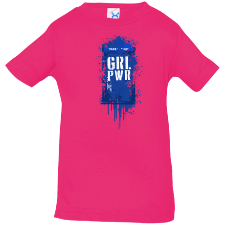 T-Shirts Hot Pink / 6 Months Girl Power Infant Premium T-Shirt