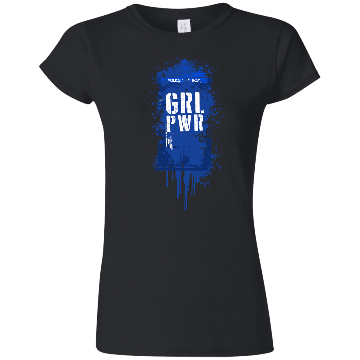 T-Shirts Black / S Girl Power Junior Slimmer-Fit T-Shirt