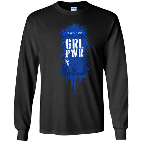 T-Shirts Black / S Girl Power Men's Long Sleeve T-Shirt