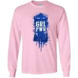 T-Shirts Light Pink / S Girl Power Men's Long Sleeve T-Shirt