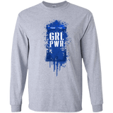 T-Shirts Sport Grey / S Girl Power Men's Long Sleeve T-Shirt