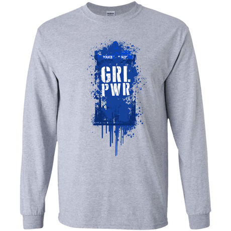 T-Shirts Sport Grey / S Girl Power Men's Long Sleeve T-Shirt