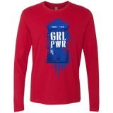 T-Shirts Red / S Girl Power Men's Premium Long Sleeve