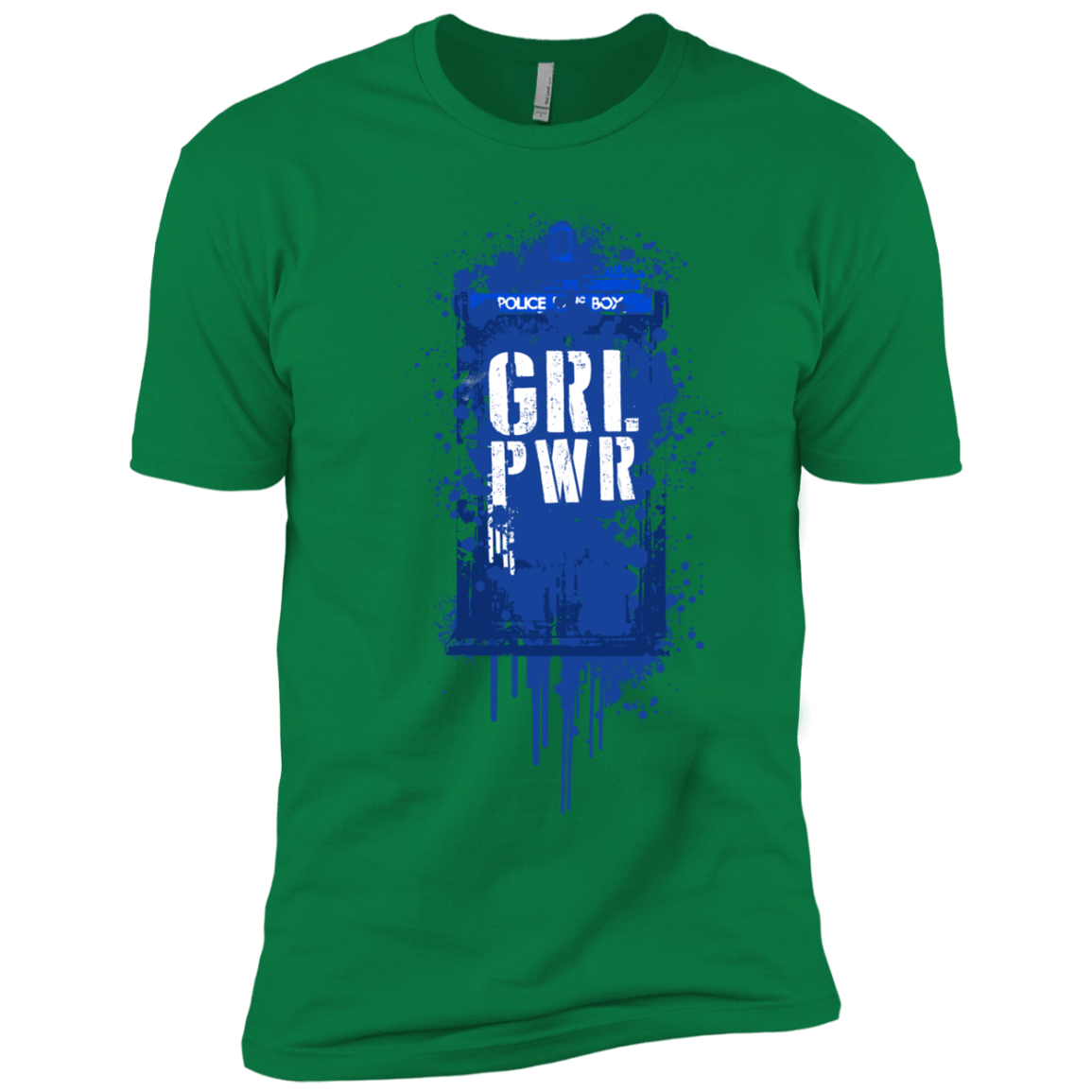 T-Shirts Kelly Green / X-Small Girl Power Men's Premium T-Shirt