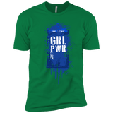 T-Shirts Kelly Green / X-Small Girl Power Men's Premium T-Shirt