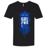 T-Shirts Black / X-Small Girl Power Men's Premium V-Neck