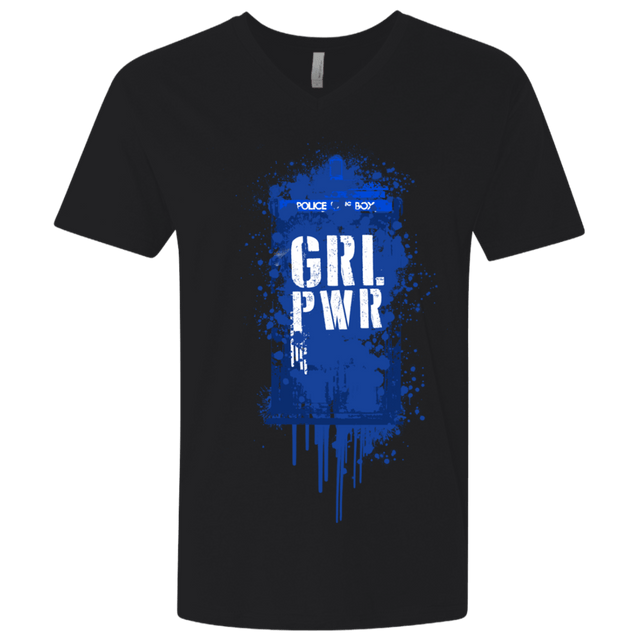 T-Shirts Black / X-Small Girl Power Men's Premium V-Neck