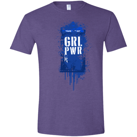 T-Shirts Heather Purple / S Girl Power Men's Semi-Fitted Softstyle