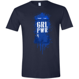 T-Shirts Navy / X-Small Girl Power Men's Semi-Fitted Softstyle