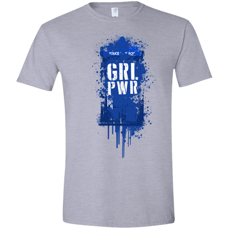 T-Shirts Sport Grey / X-Small Girl Power Men's Semi-Fitted Softstyle
