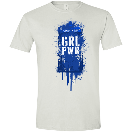 T-Shirts White / X-Small Girl Power Men's Semi-Fitted Softstyle