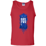 T-Shirts Red / S Girl Power Men's Tank Top