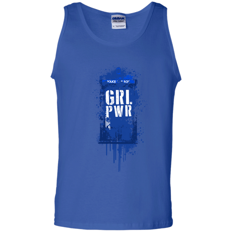 T-Shirts Royal / S Girl Power Men's Tank Top