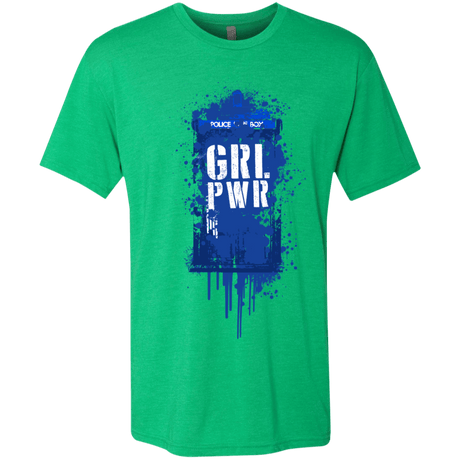 T-Shirts Envy / S Girl Power Men's Triblend T-Shirt
