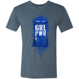 T-Shirts Indigo / S Girl Power Men's Triblend T-Shirt