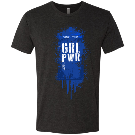 T-Shirts Vintage Black / S Girl Power Men's Triblend T-Shirt