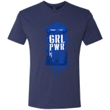 T-Shirts Vintage Navy / S Girl Power Men's Triblend T-Shirt