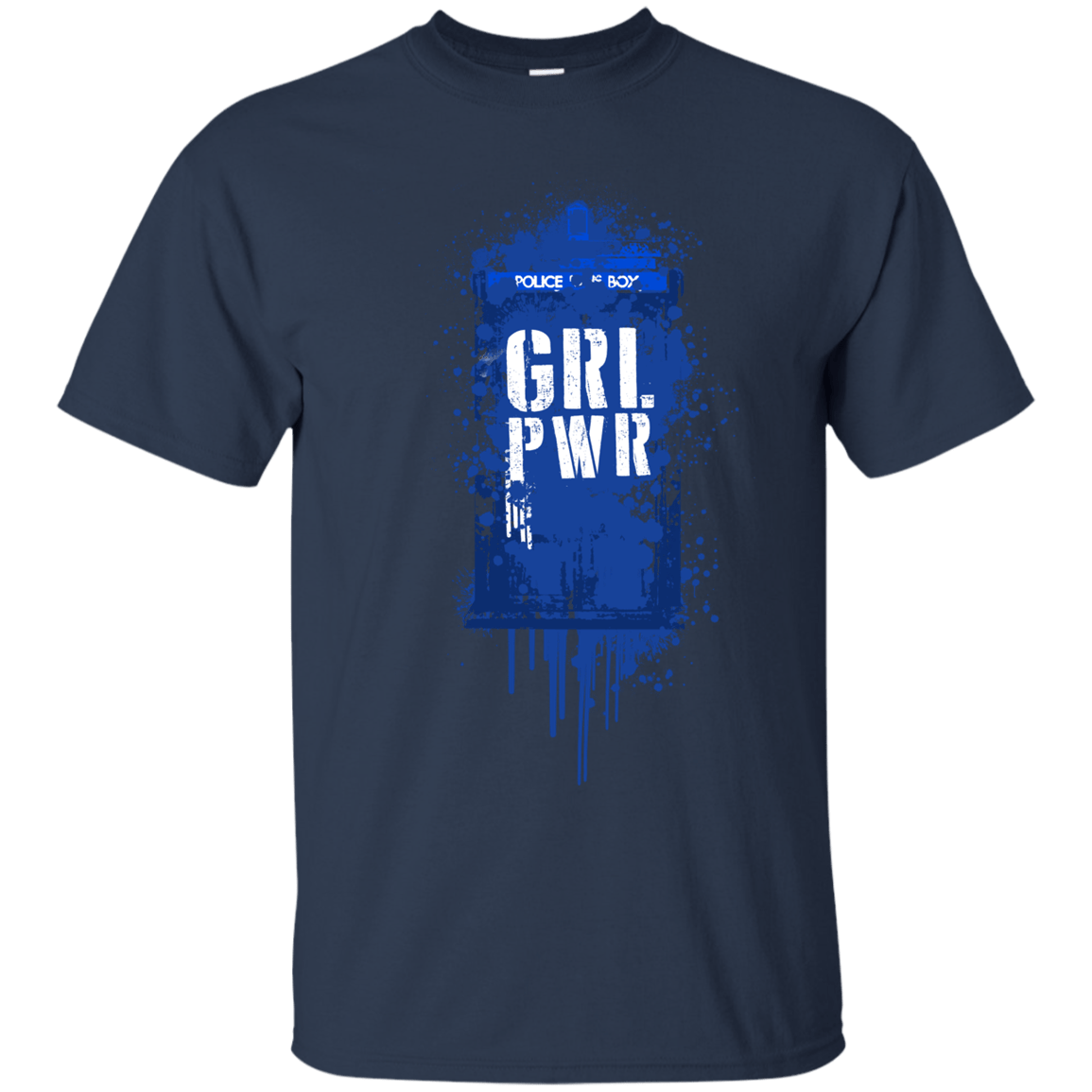 T-Shirts Navy / S Girl Power T-Shirt