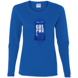 T-Shirts Royal / S Girl Power Women's Long Sleeve T-Shirt