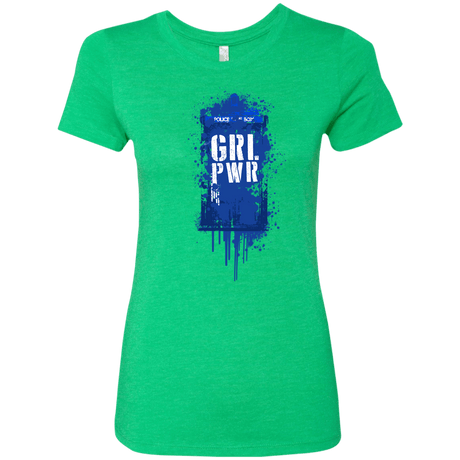 T-Shirts Envy / S Girl Power Women's Triblend T-Shirt