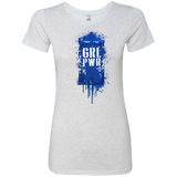 T-Shirts Heather White / S Girl Power Women's Triblend T-Shirt