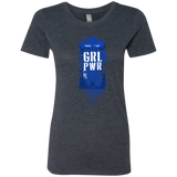 T-Shirts Vintage Navy / S Girl Power Women's Triblend T-Shirt