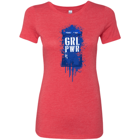 T-Shirts Vintage Red / S Girl Power Women's Triblend T-Shirt