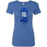 T-Shirts Vintage Royal / S Girl Power Women's Triblend T-Shirt