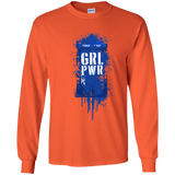 T-Shirts Orange / YS Girl Power Youth Long Sleeve T-Shirt