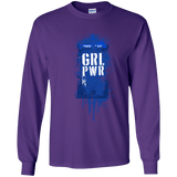 T-Shirts Purple / YS Girl Power Youth Long Sleeve T-Shirt