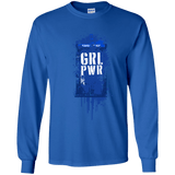 T-Shirts Royal / YS Girl Power Youth Long Sleeve T-Shirt